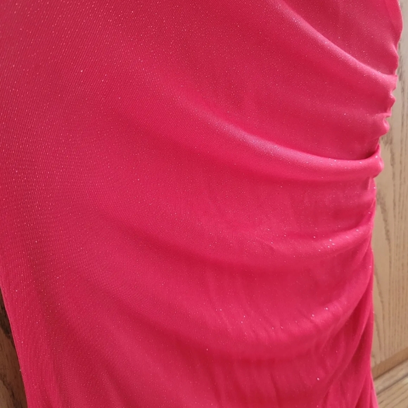 Red Sparkly Dress Size M - Picture 3 of 6